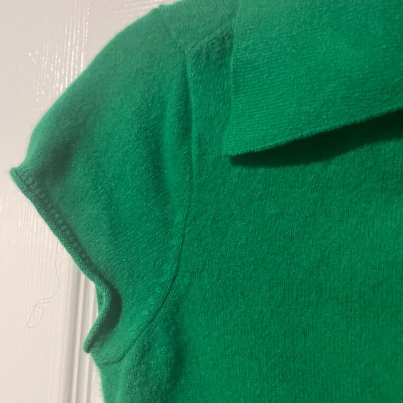 Sweater (Short sleeve) 100% cashmere Small - Picture 2 of 10